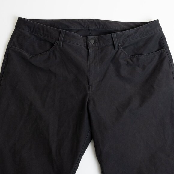Lululemon ABC Pants Black Size 40x32 Slim Utilitech Stretchy Casual - Picture 6 of 13